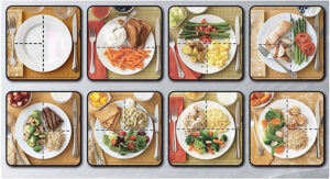 Cómo organizar tu plato saludable